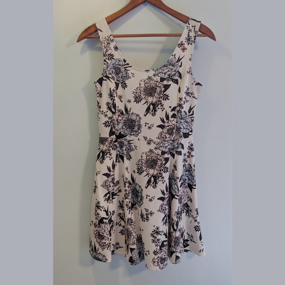 White floral sundress